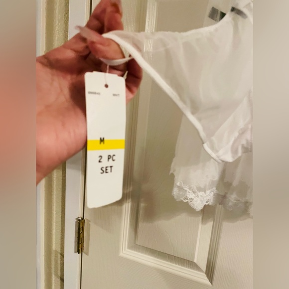 Babydoll lingerie by Cassandra size M 2 piece set - Picture 8 of 12